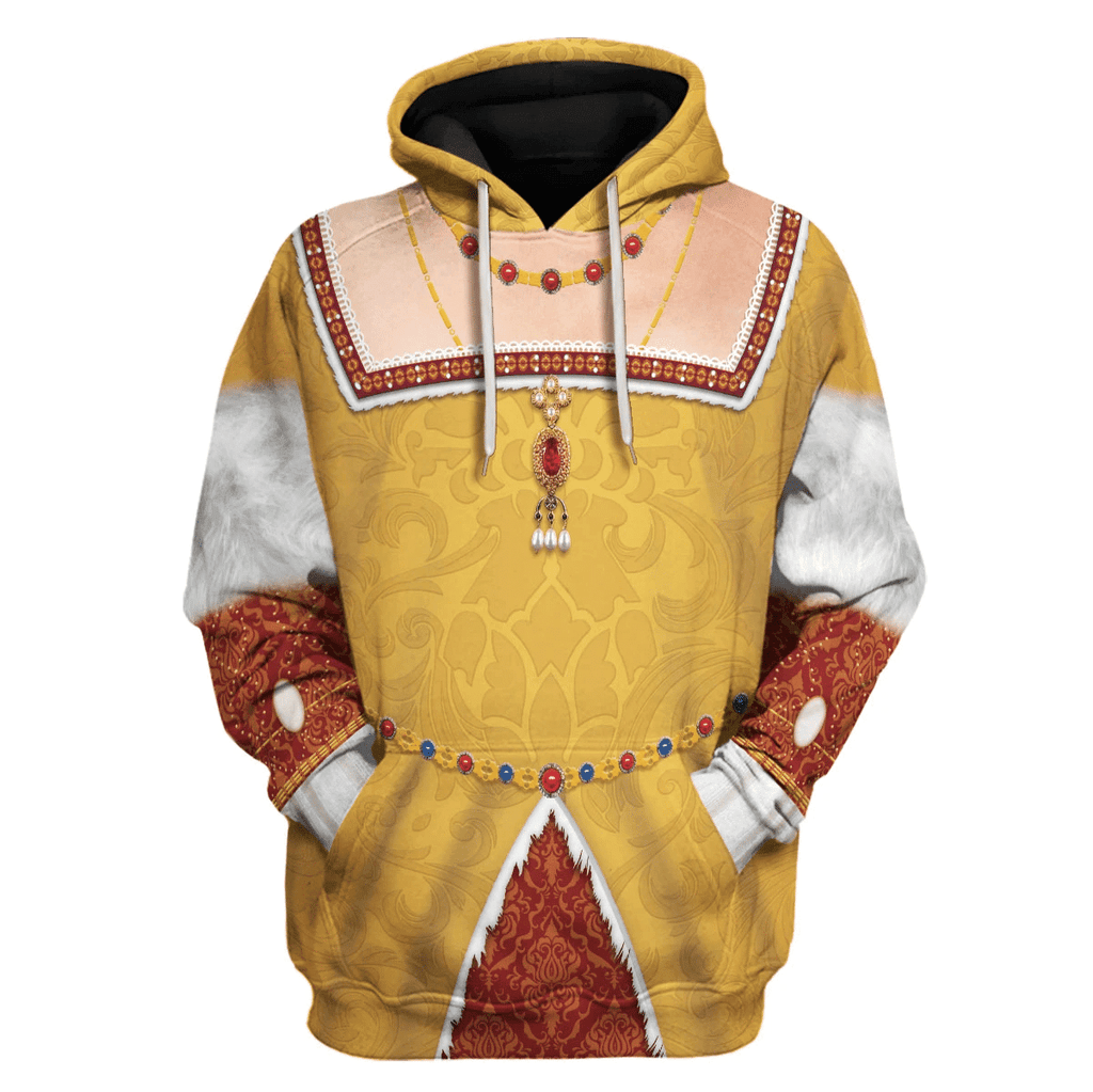  CustomsPig Catherine Parr Queen of England and Ireland Costume Hoodie Sweatshirt T-Shirt Tracksuit -  CustomsPig.com