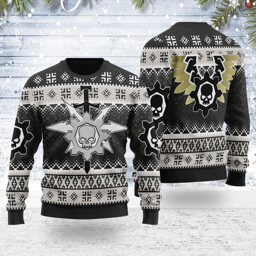 CustomsPig Chaos Knights House Vextrix Iconic Ugly Christmas Sweater - CustomsPig.com