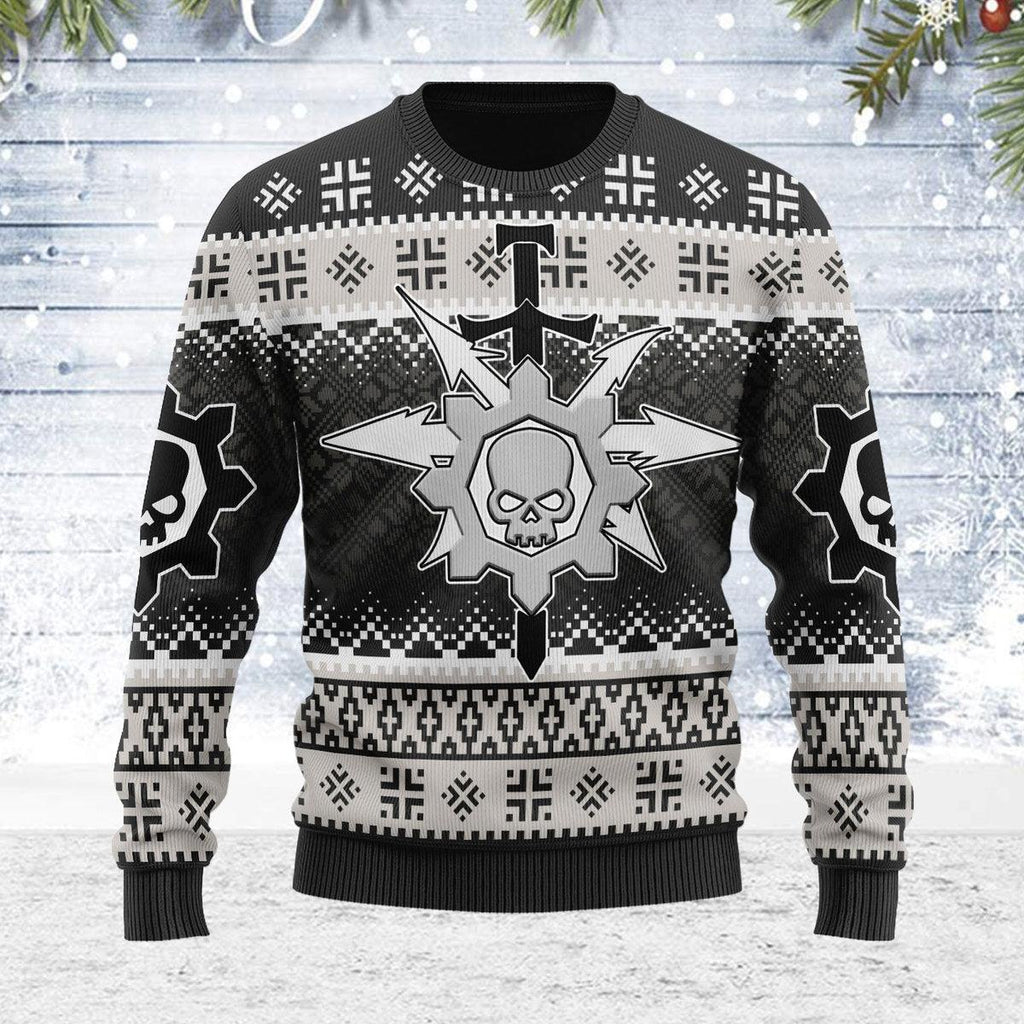 CustomsPig Chaos Knights House Vextrix Iconic Ugly Christmas Sweater - CustomsPig.com