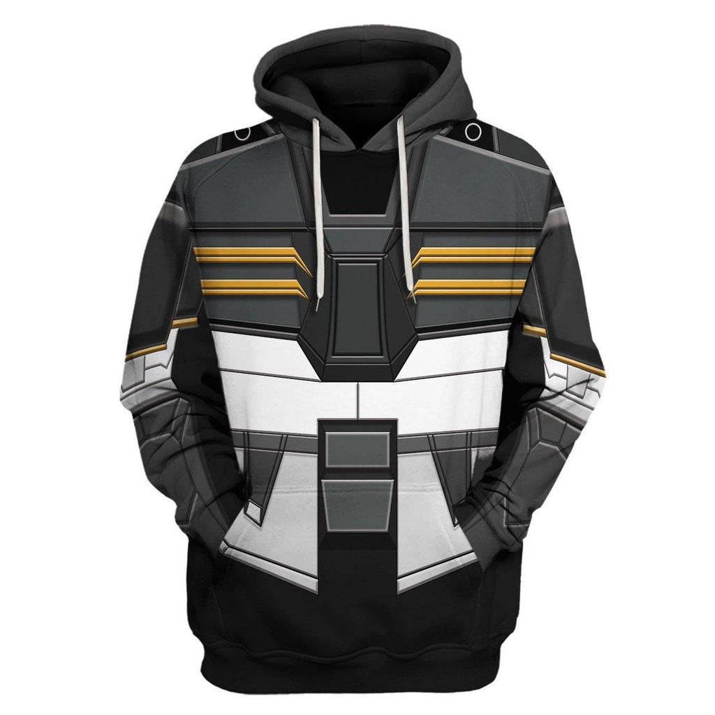 CustomsPig Char's Zaku II Mobile Suit Gundam Costume All Over Print Tracksuit Hoodie - CustomsPig