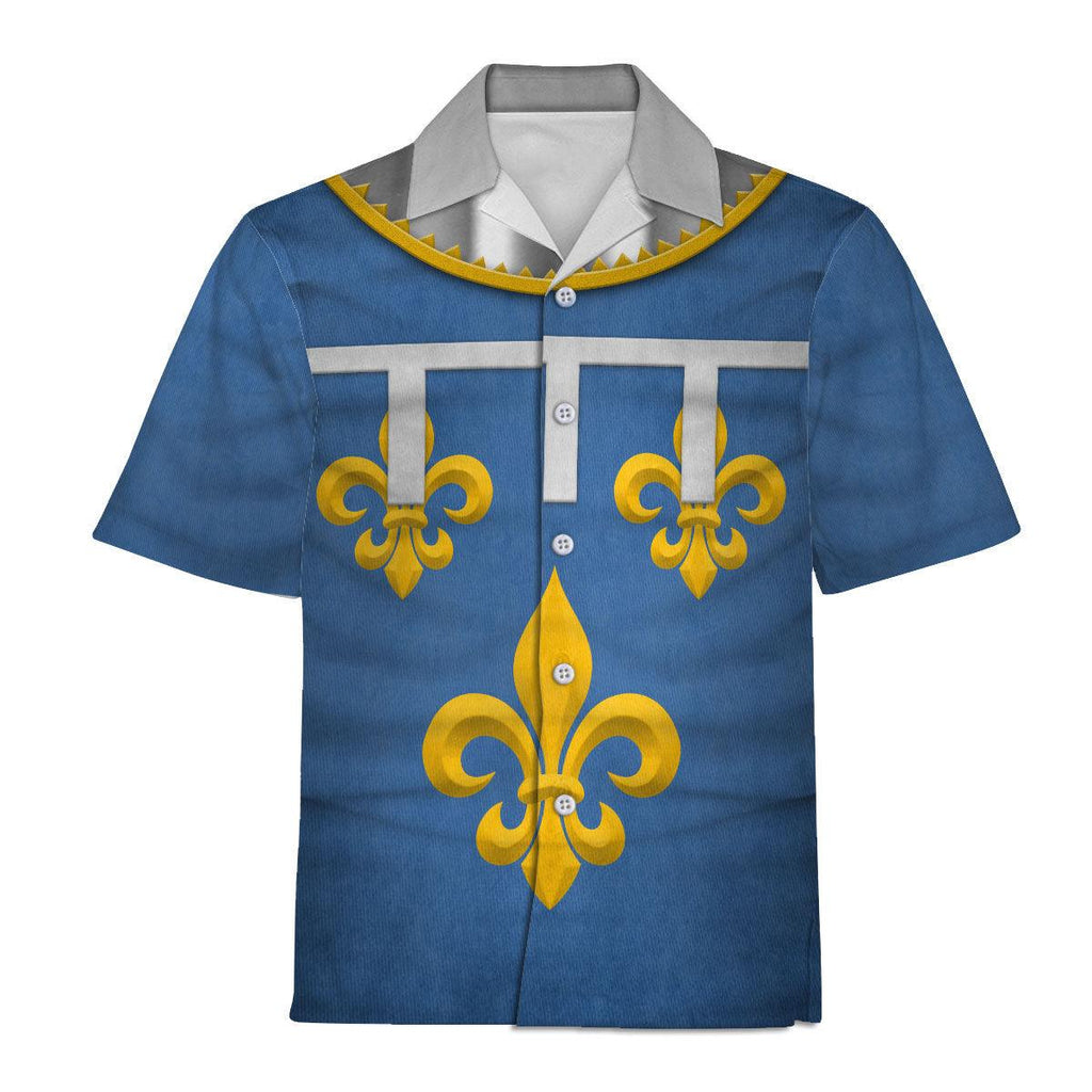 CustomsPig Charles Duke of Orleans Battle of Agincourt Costume Hoodie Sweatshirt T-Shirt Tracksuit - CustomsPig.com