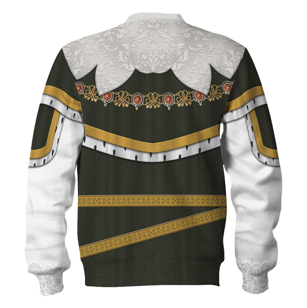 CustomsPig Charles I of England Costume Hoodie Sweatshirt T-Shirt Tracksuit - CustomsPig.com