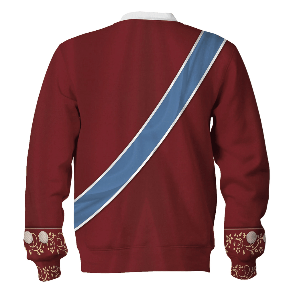  CustomsPig Charles III of Spain Costume Hoodie Sweatshirt T-Shirt Tracksuit -  CustomsPig.com