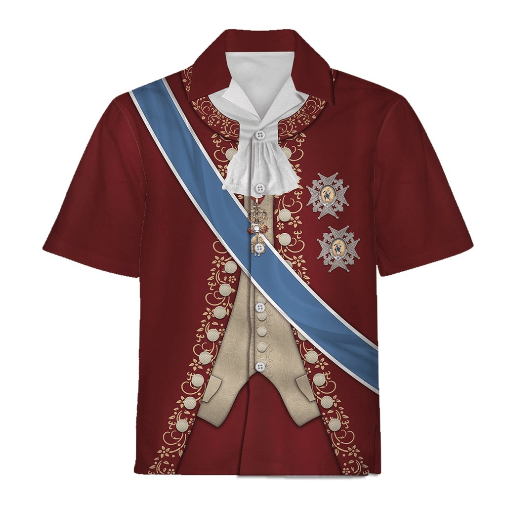  CustomsPig Charles III of Spain Costume Hoodie Sweatshirt T-Shirt Tracksuit -  CustomsPig.com