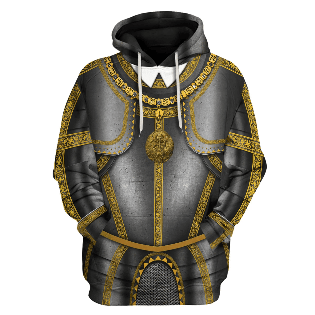  CustomsPig Charles V Holy Roman Emperor Costume Hoodie Sweatshirt T-Shirt Tracksuit -  CustomsPig.com