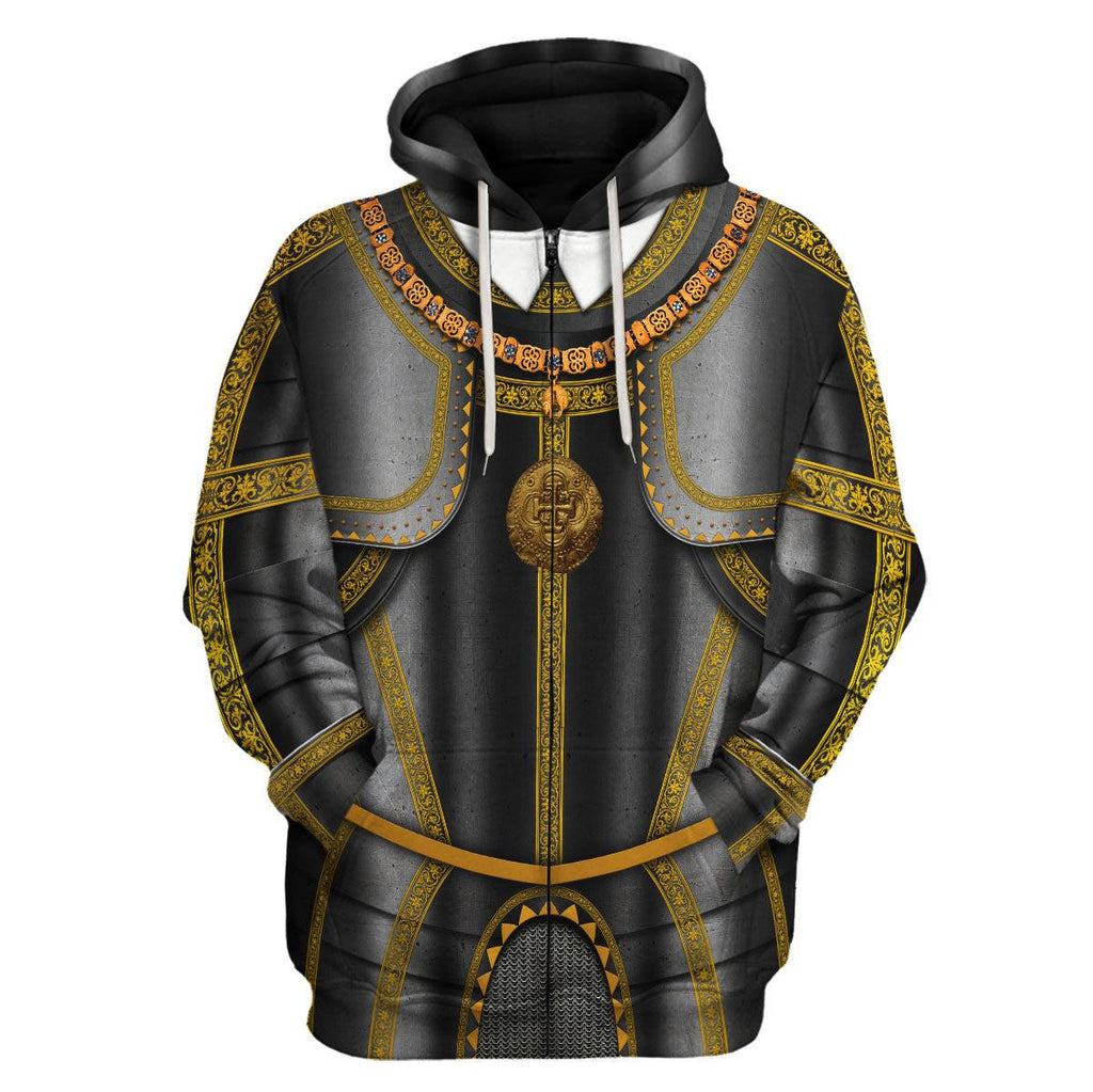  CustomsPig Charles V Holy Roman Emperor Costume Hoodie Sweatshirt T-Shirt Tracksuit -  CustomsPig.com