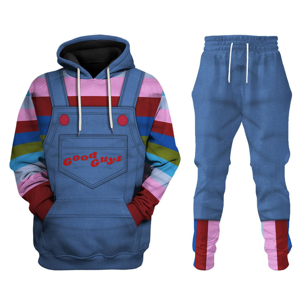 CustomsPig Chucky Costume Hoodie Sweatshirt T-Shirt Tracksuit - CustomsPig.com