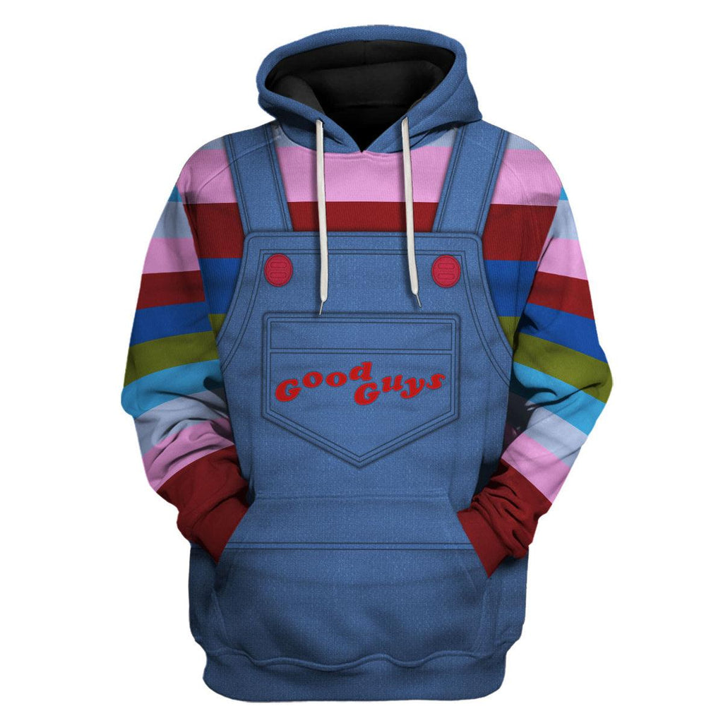 CustomsPig Chucky Costume Hoodie Sweatshirt T-Shirt Tracksuit - CustomsPig.com