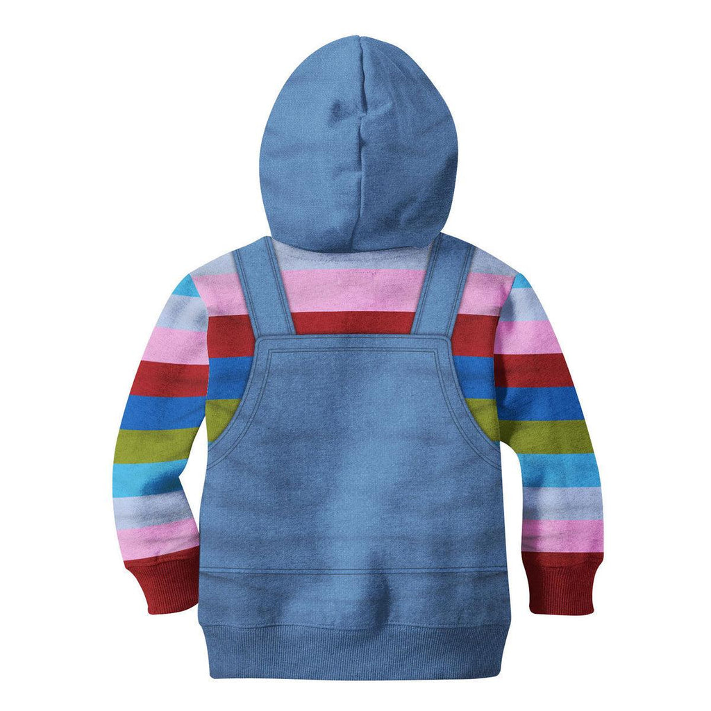 CustomsPig Chucky Costume Kid Hoodie Sweatshirt T-Shirt - CustomsPig.com