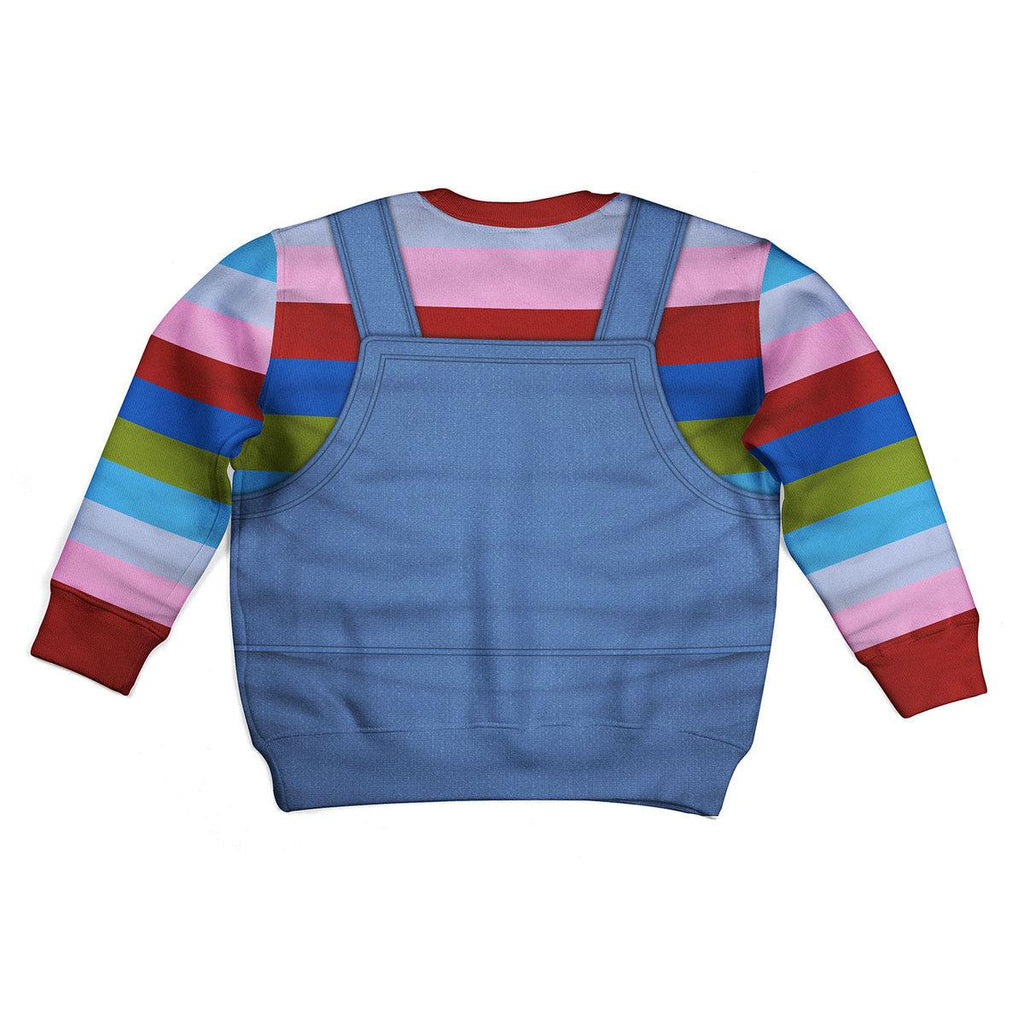 CustomsPig Chucky Costume Kid Hoodie Sweatshirt T-Shirt - CustomsPig.com
