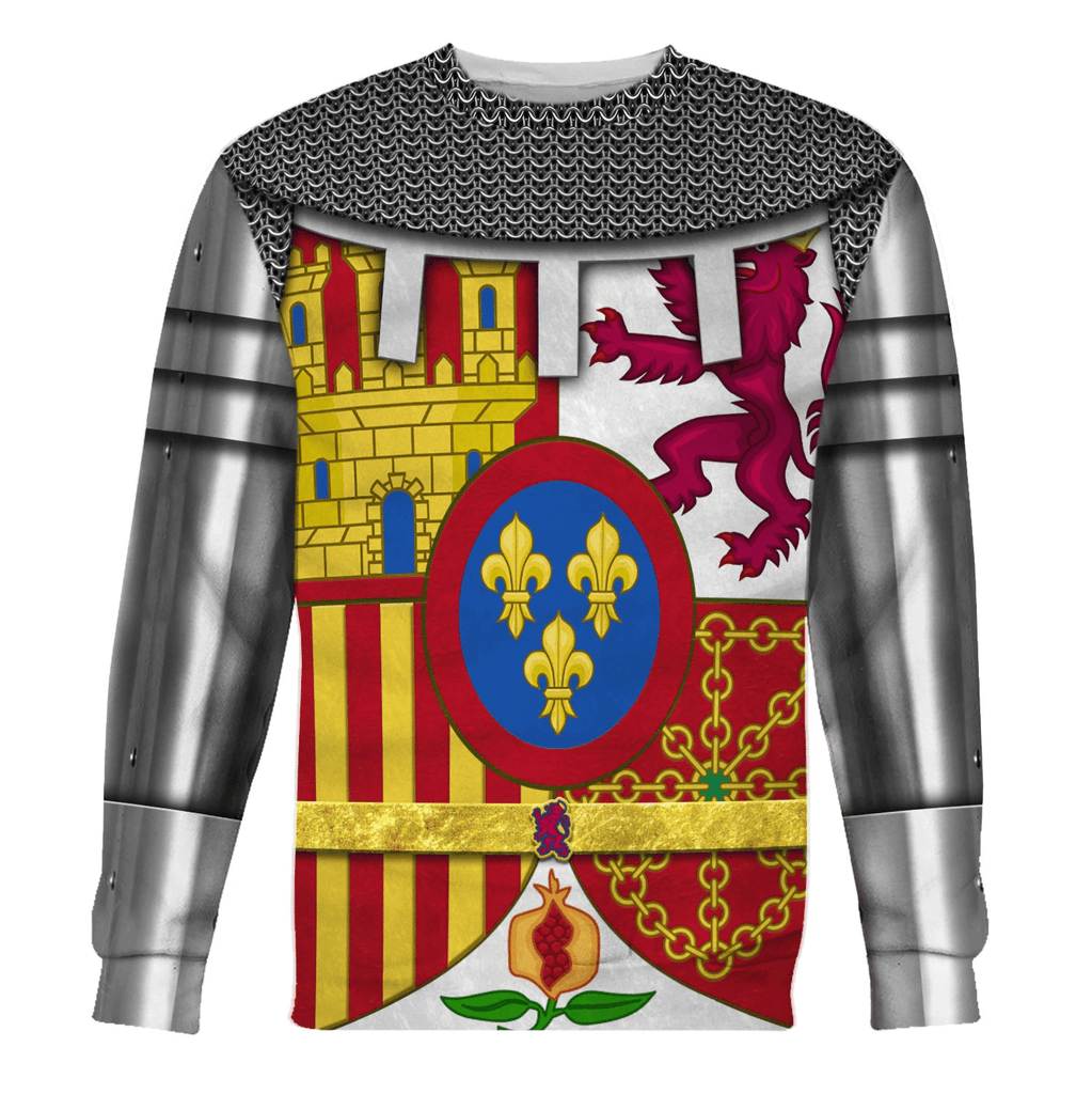  CustomsPig Coat Of Arms Of Spain Costume Hoodie Sweatshirt T-Shirt Tracksuit -  CustomsPig.com