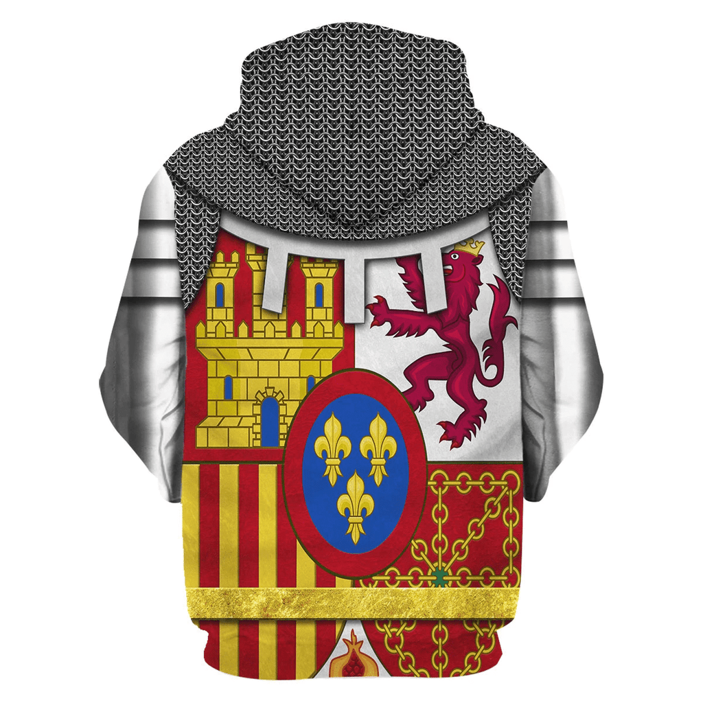  CustomsPig Coat Of Arms Of Spain Costume Hoodie Sweatshirt T-Shirt Tracksuit -  CustomsPig.com