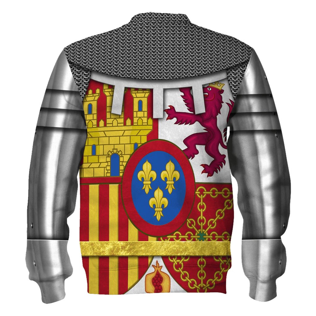  CustomsPig Coat Of Arms Of Spain Costume Hoodie Sweatshirt T-Shirt Tracksuit -  CustomsPig.com