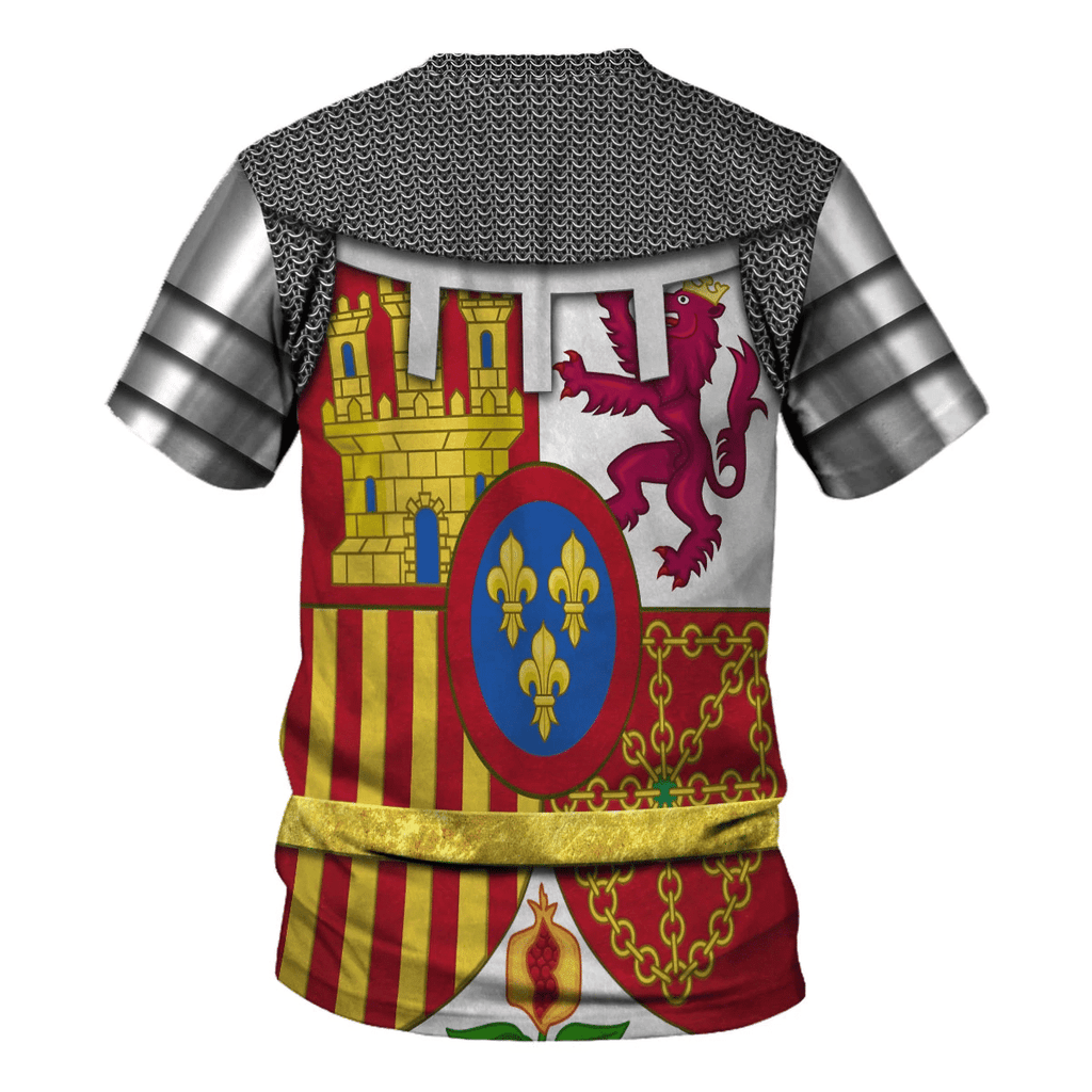  CustomsPig Coat Of Arms Of Spain Costume Hoodie Sweatshirt T-Shirt Tracksuit -  CustomsPig.com