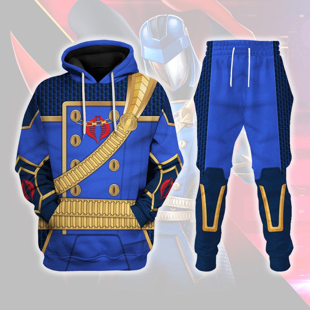 CustomsPig Cobra Commander Costumes Hoodie Sweatshirt T-Shirt - CustomsPig