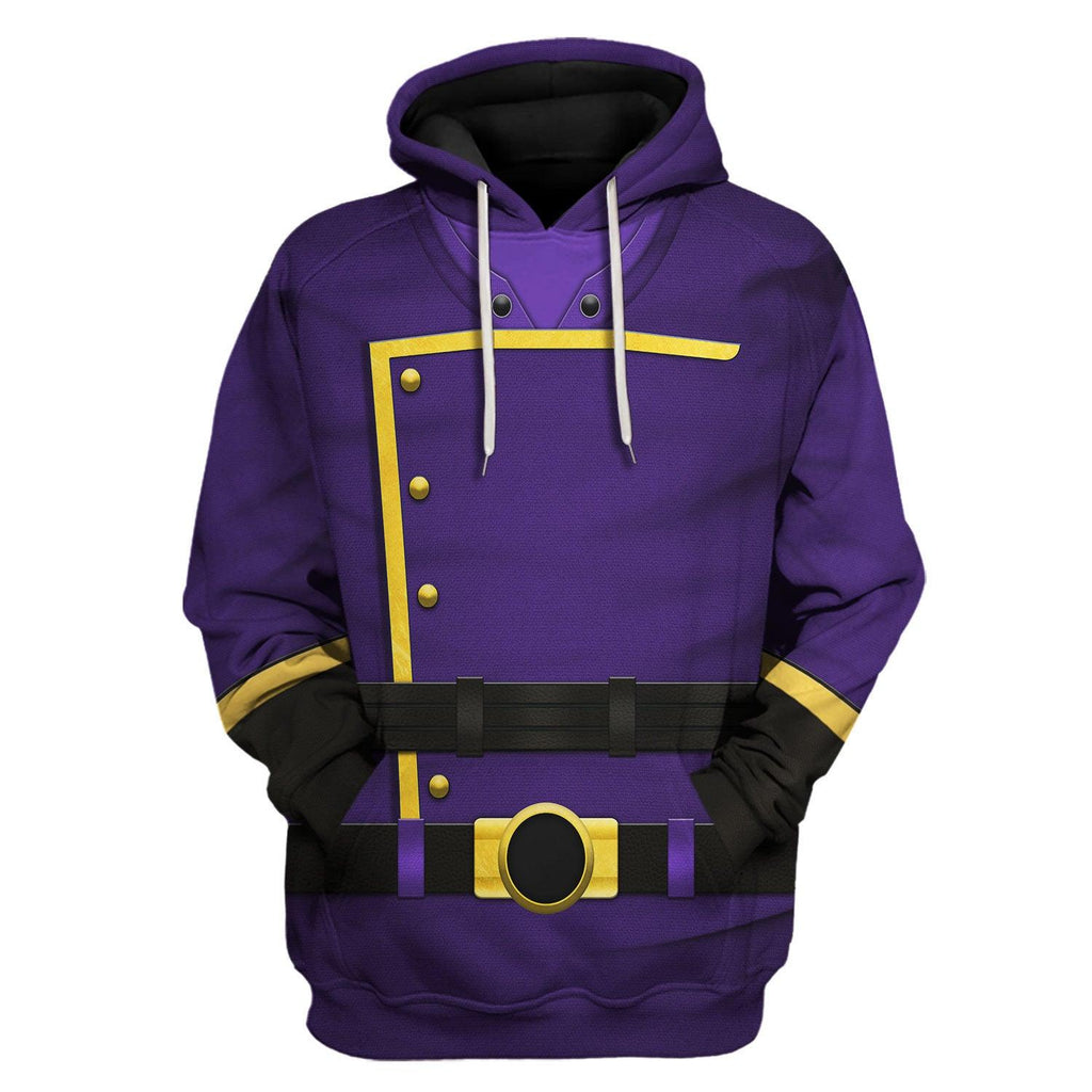 CustomsPig Cobra Commander Purple Costumes Hoodie Sweatshirt T-Shirt - CustomsPig