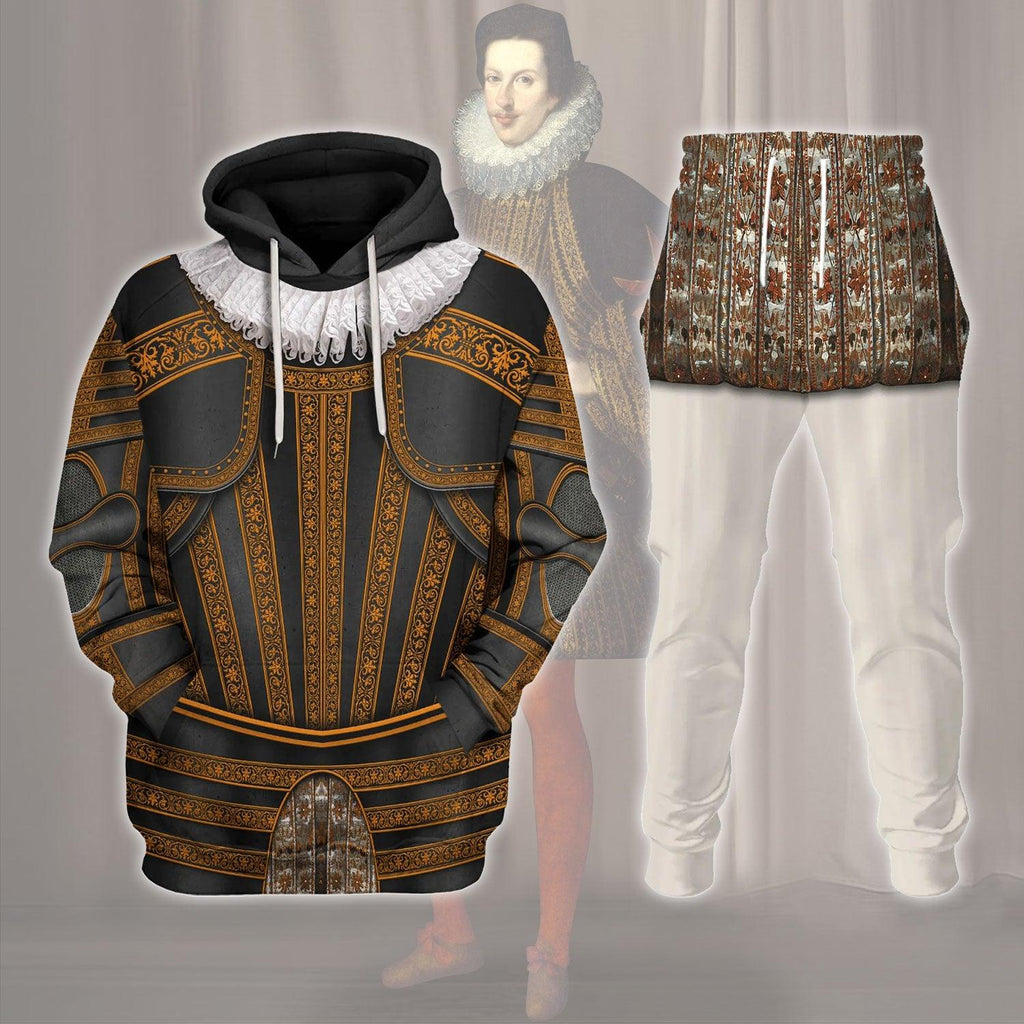  CustomsPig Cosimo II de' Medici, Grand Duke of Tuscany Costume Hoodie Sweatshirt T-Shirt Tracksuit -  CustomsPig.com