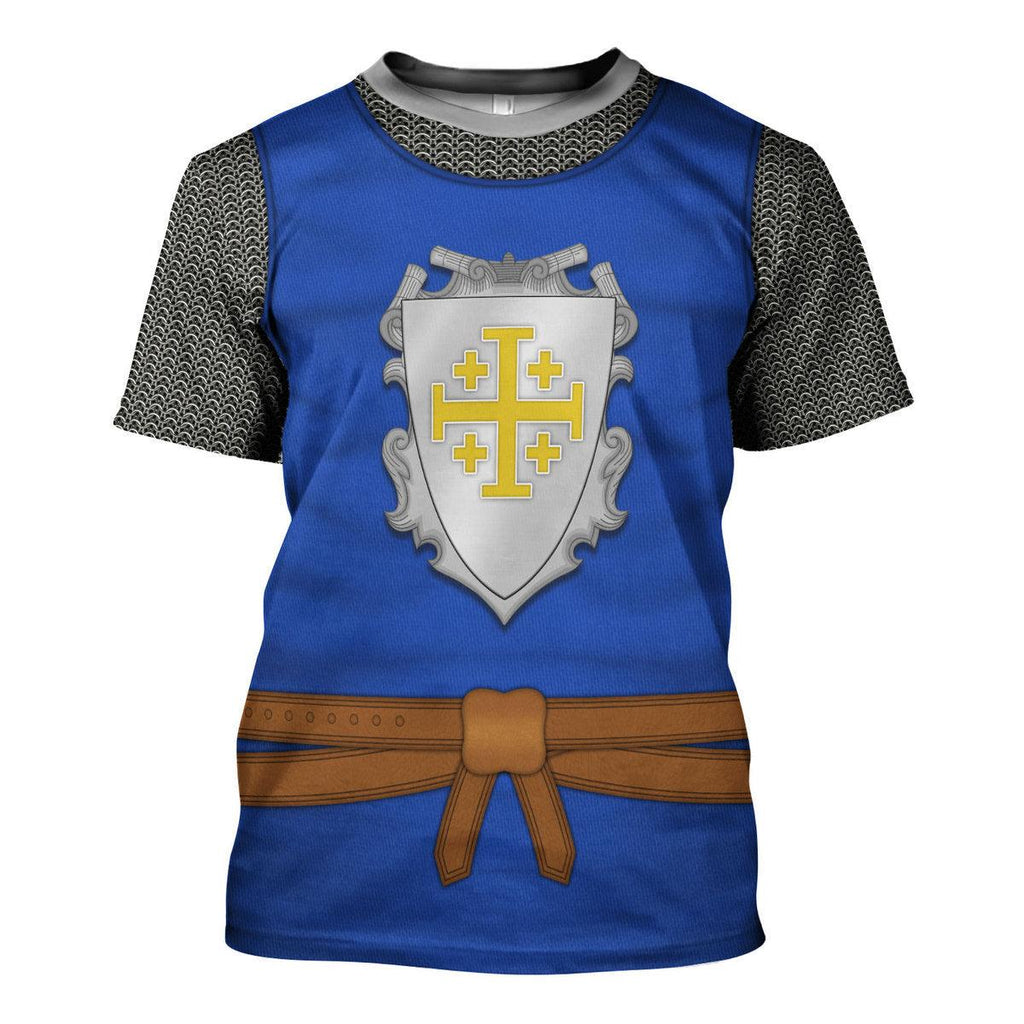 CustomsPig County of Edessa Knight Costume Hoodie Sweatshirt T-Shirt Tracksuit - CustomsPig.com