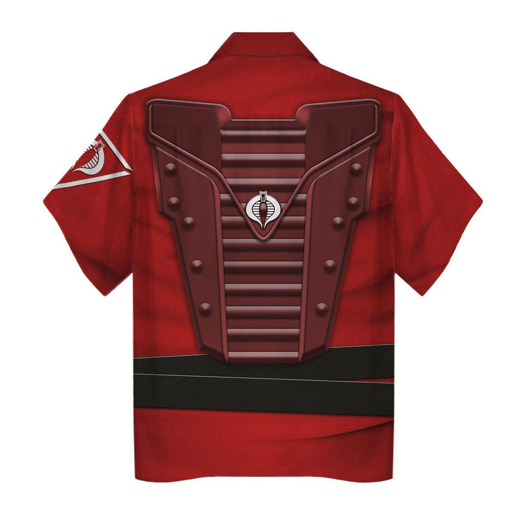 CustomsPig Crimson Guard (G.I. Joe) Costumes Hoodie Sweatshirt T-Shirt Tracksuit - DucG