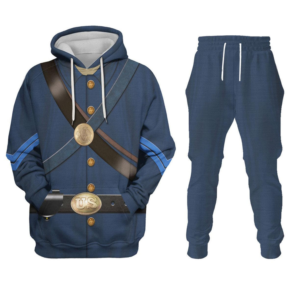 CustomsPig CW Uniforms of Blue Uniform All Over Print Hoodie Sweatshirt T-Shirt Tracksuit - CustomsPig.com