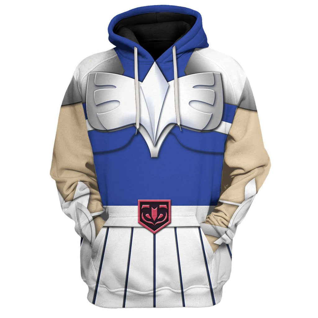 CustomsPig Cygnus Hyoga Saint Seiya Costume Hoodie Sweatshirt T-Shirt Tracksuit - DucG