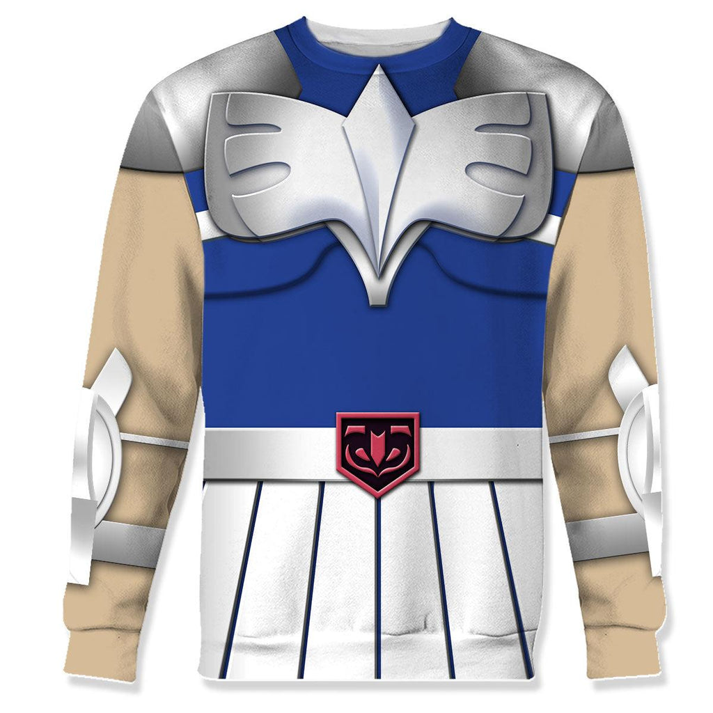 CustomsPig Cygnus Hyoga Saint Seiya Costume Hoodie Sweatshirt T-Shirt Tracksuit - DucG