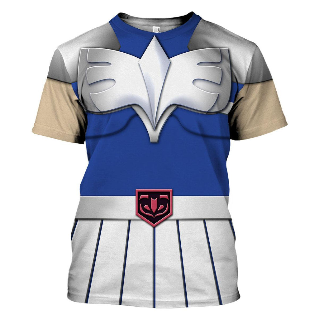 CustomsPig Cygnus Hyoga Saint Seiya Costume Hoodie Sweatshirt T-Shirt Tracksuit - DucG