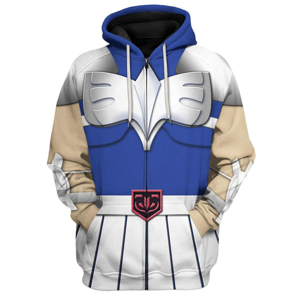 CustomsPig Cygnus Hyoga Saint Seiya Costume Hoodie Sweatshirt T-Shirt Tracksuit - DucG