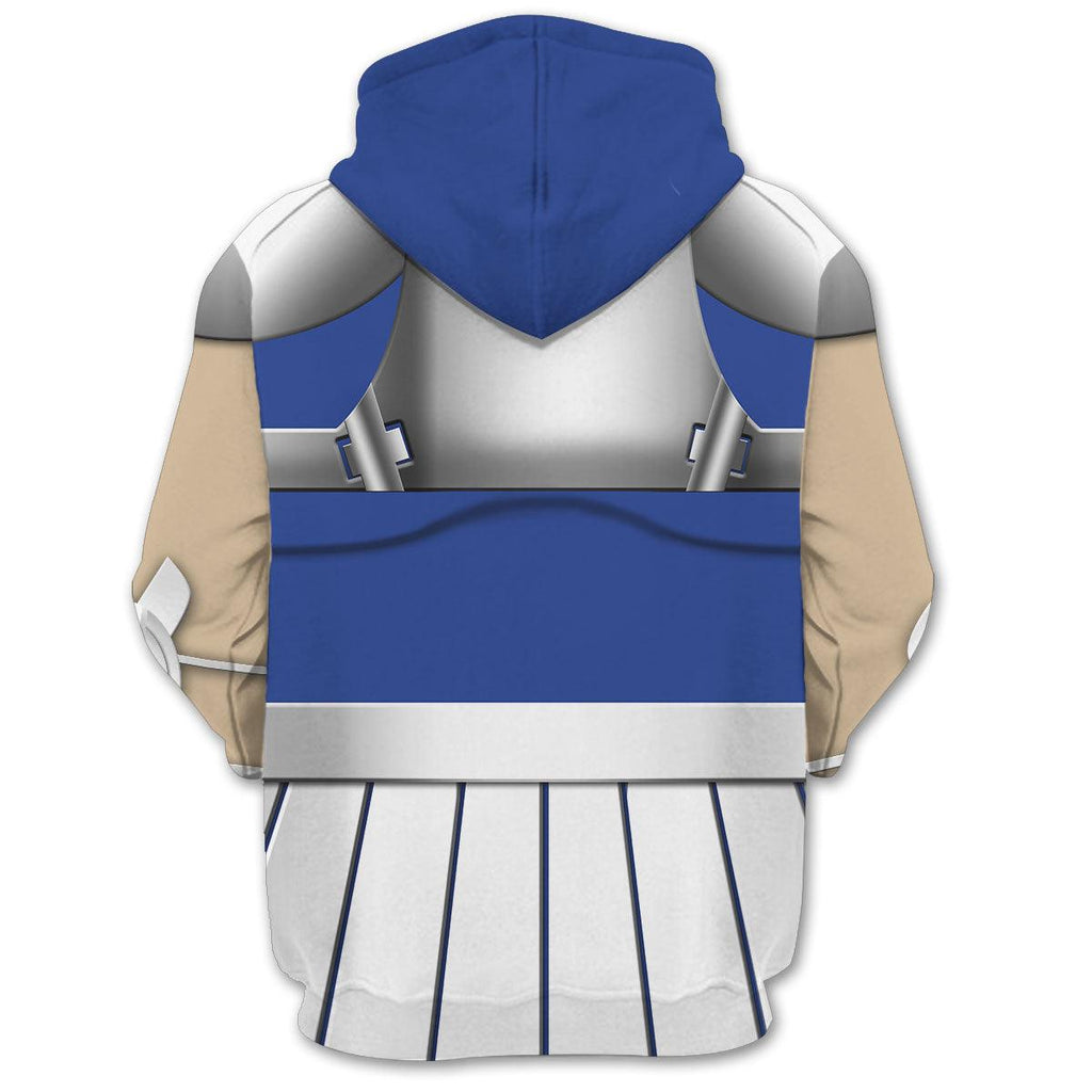 CustomsPig Cygnus Hyoga Saint Seiya Costume Hoodie Sweatshirt T-Shirt Tracksuit - DucG