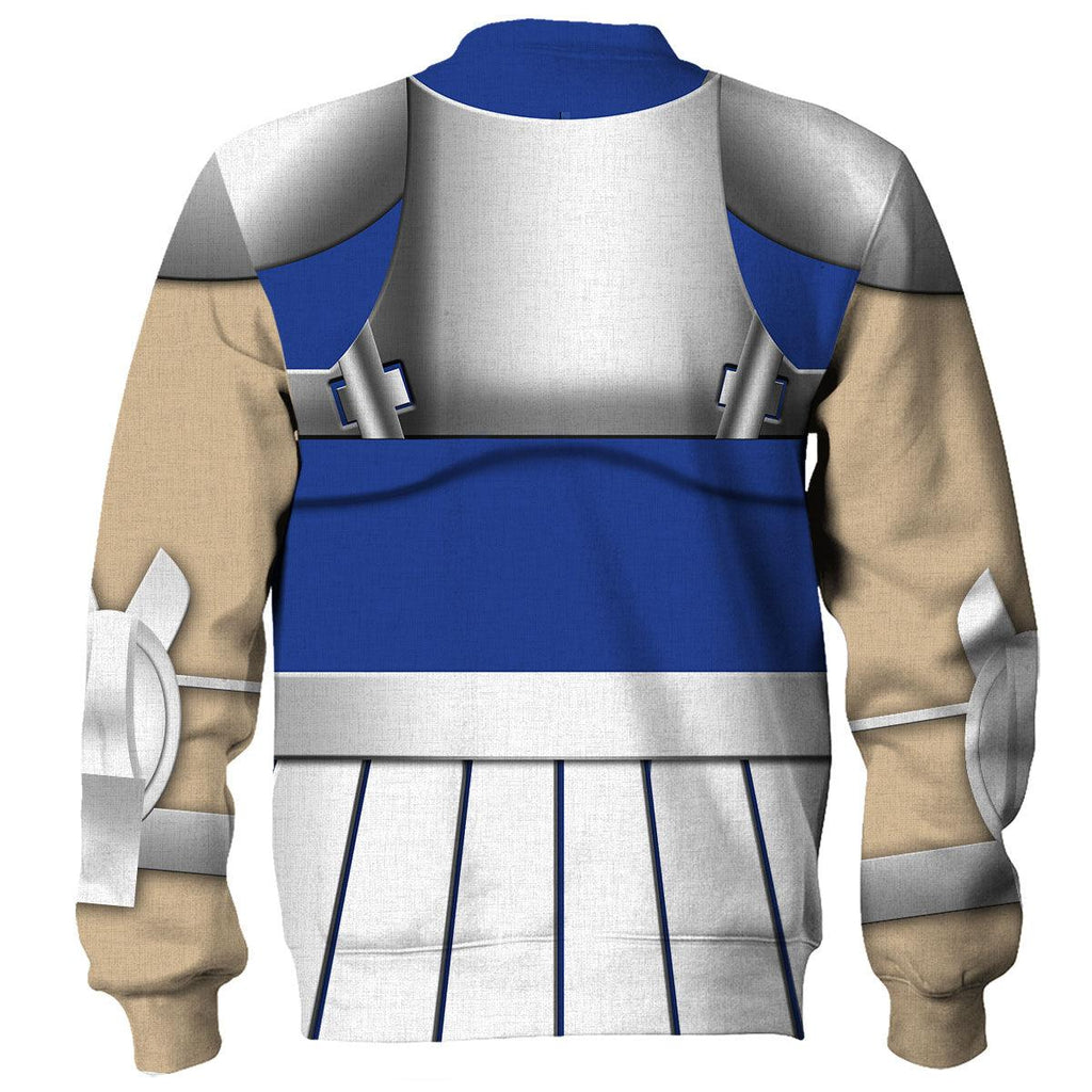 CustomsPig Cygnus Hyoga Saint Seiya Costume Hoodie Sweatshirt T-Shirt Tracksuit - DucG