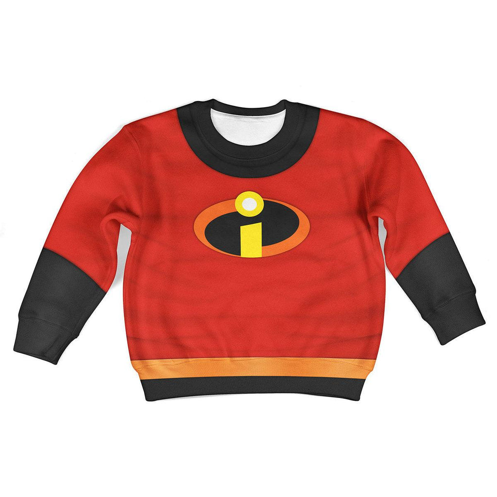 CustomsPig Dash Costume Kid Hoodie Sweatshirt T-Shirt - CustomsPig.com