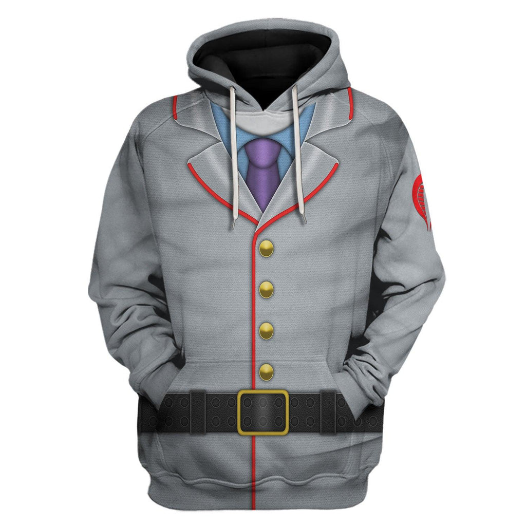 CustomsPig Destro Classic Costumes Hoodie Sweatshirt T-Shirt - CustomsPig