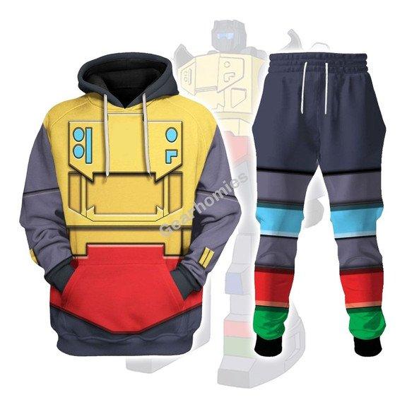  CustomsPig Dinobots Grimlock G1 Costume Cosplay Hoodie Tracksuit -  CustomsPig