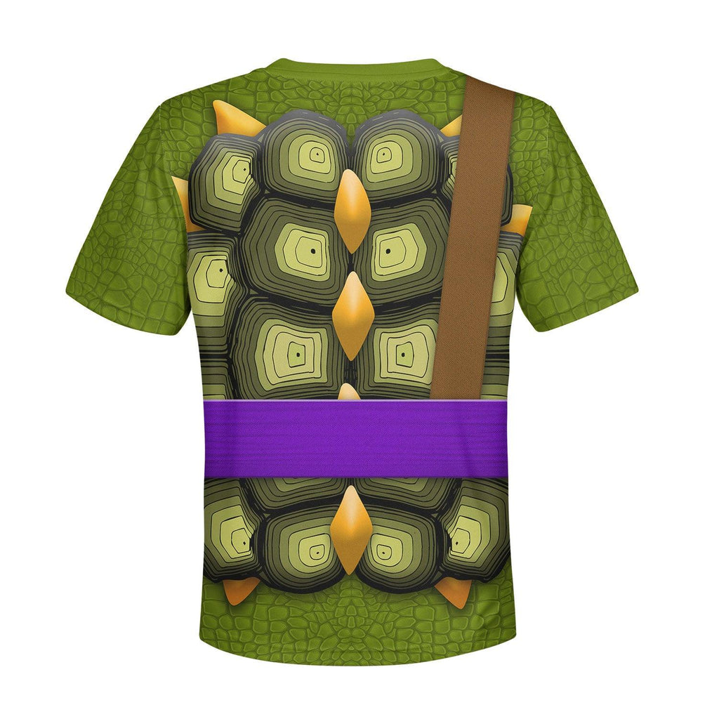 CustomsPig Donatello Costume Cosplay Kid Hoodie Sweatshirt T-Shirt - CustomsPig.com