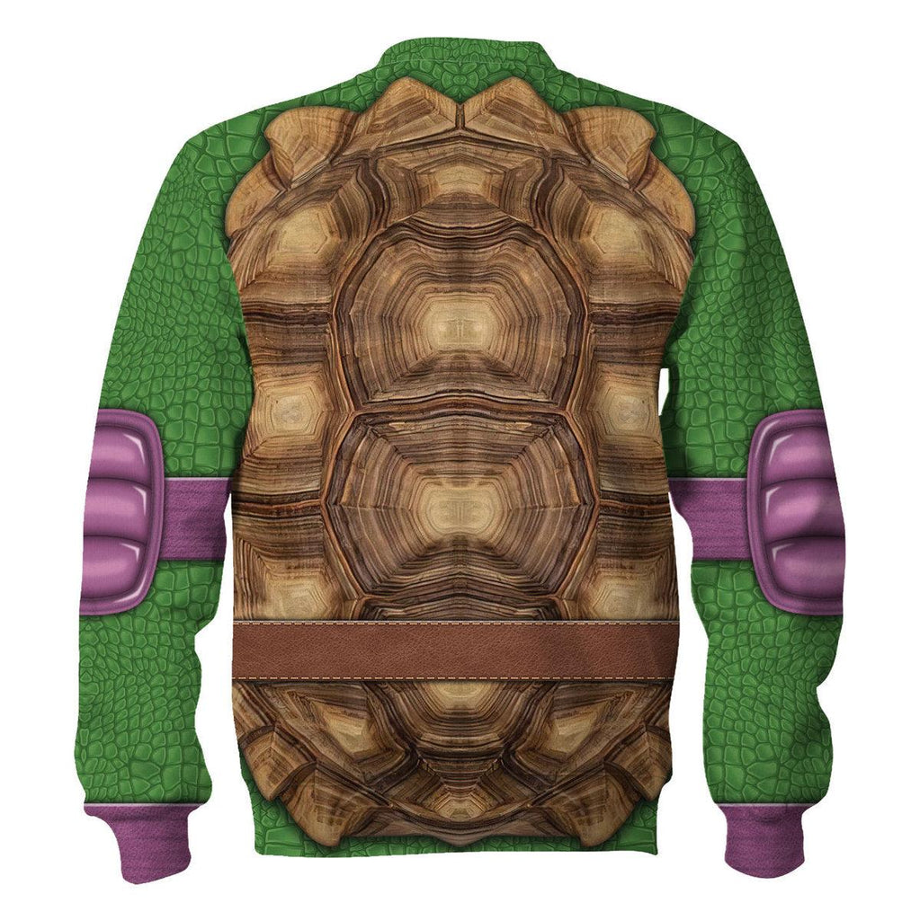 CustomsPig Donatello Ninja Turtles Costume Hoodie Sweatshirt T-Shirt ZipHoodie Sweatpants - CustomsPig.com