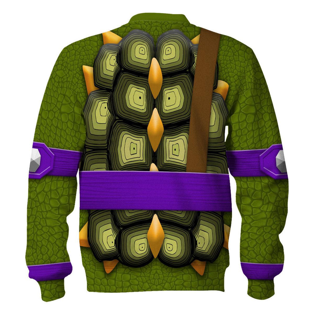 CustomsPig Donatello TMNT Costume Hoodie Sweatshirt T-Shirt Sweatpants - CustomsPig.com