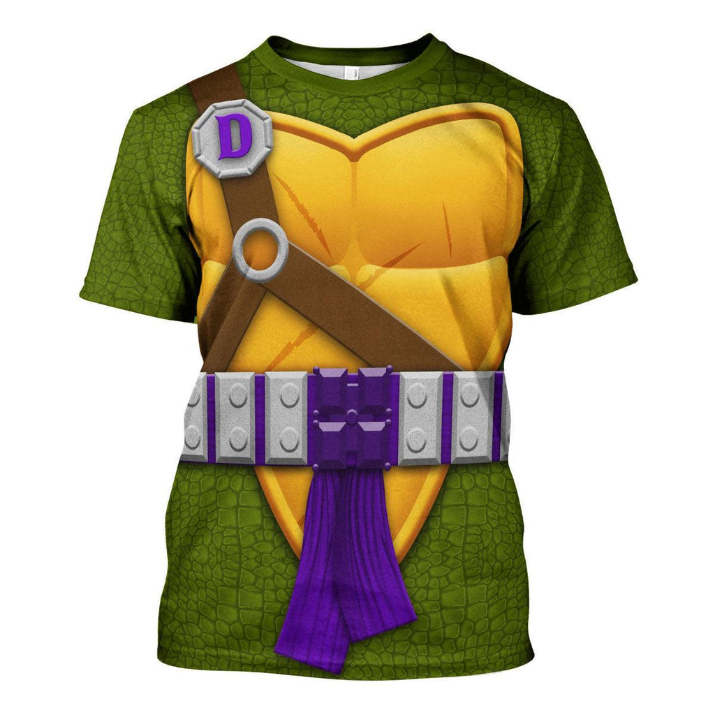 CustomsPig Donatello TMNT Costume Hoodie Sweatshirt T-Shirt Sweatpants - CustomsPig.com