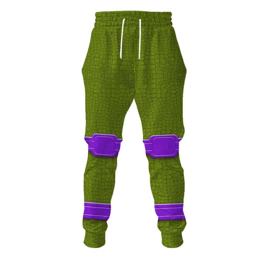 CustomsPig Donatello TMNT Costume Hoodie Sweatshirt T-Shirt Sweatpants - CustomsPig.com