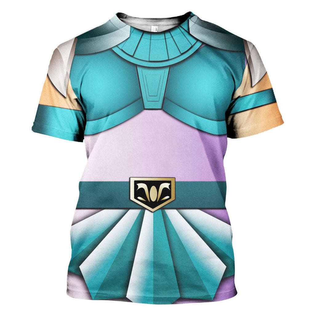 CustomsPig Dragon Shiry�? Saint Seiya Costume Hoodie Sweatshirt T-Shirt Tracksuit - DucG