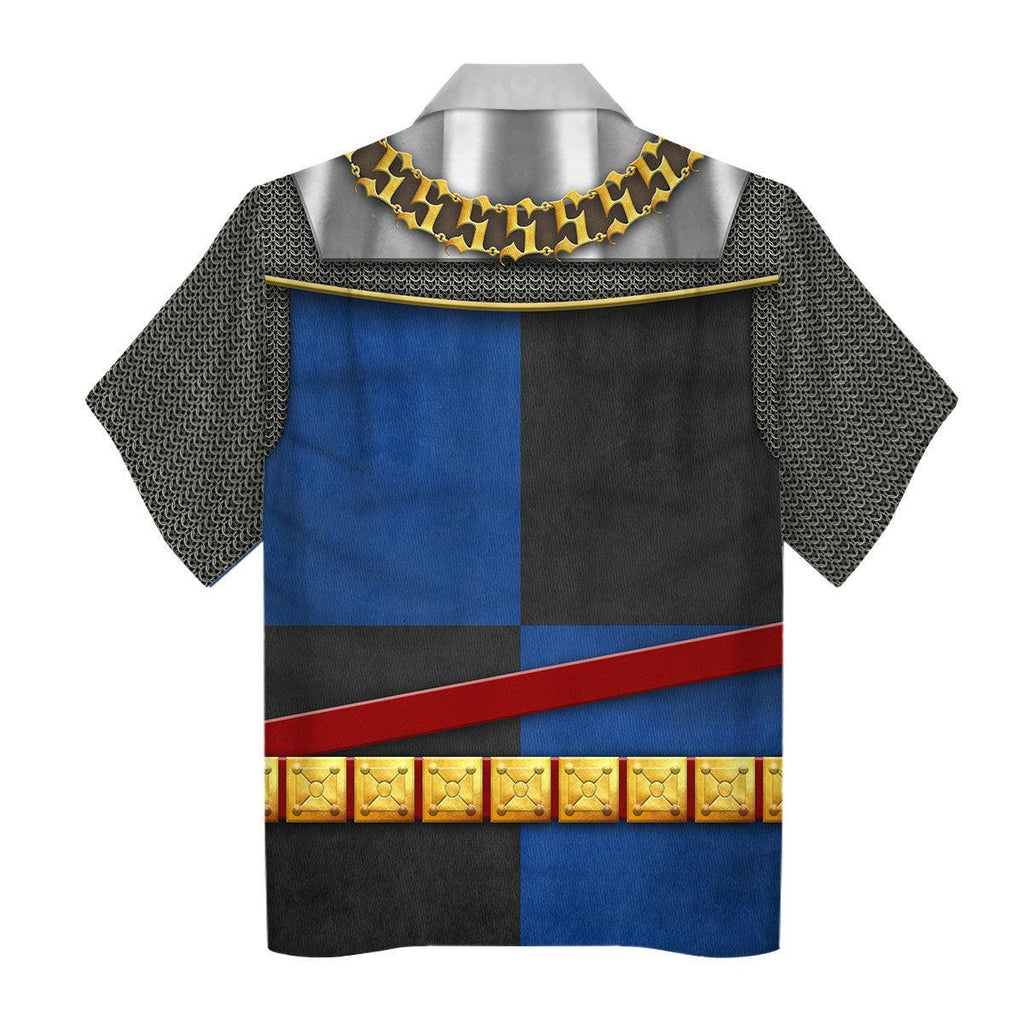 CustomsPig Edmund de Thorpe-Battle of Agincourt Knights Costume Hoodie Sweatshirt T-Shirt Tracksuit - CustomsPig.com