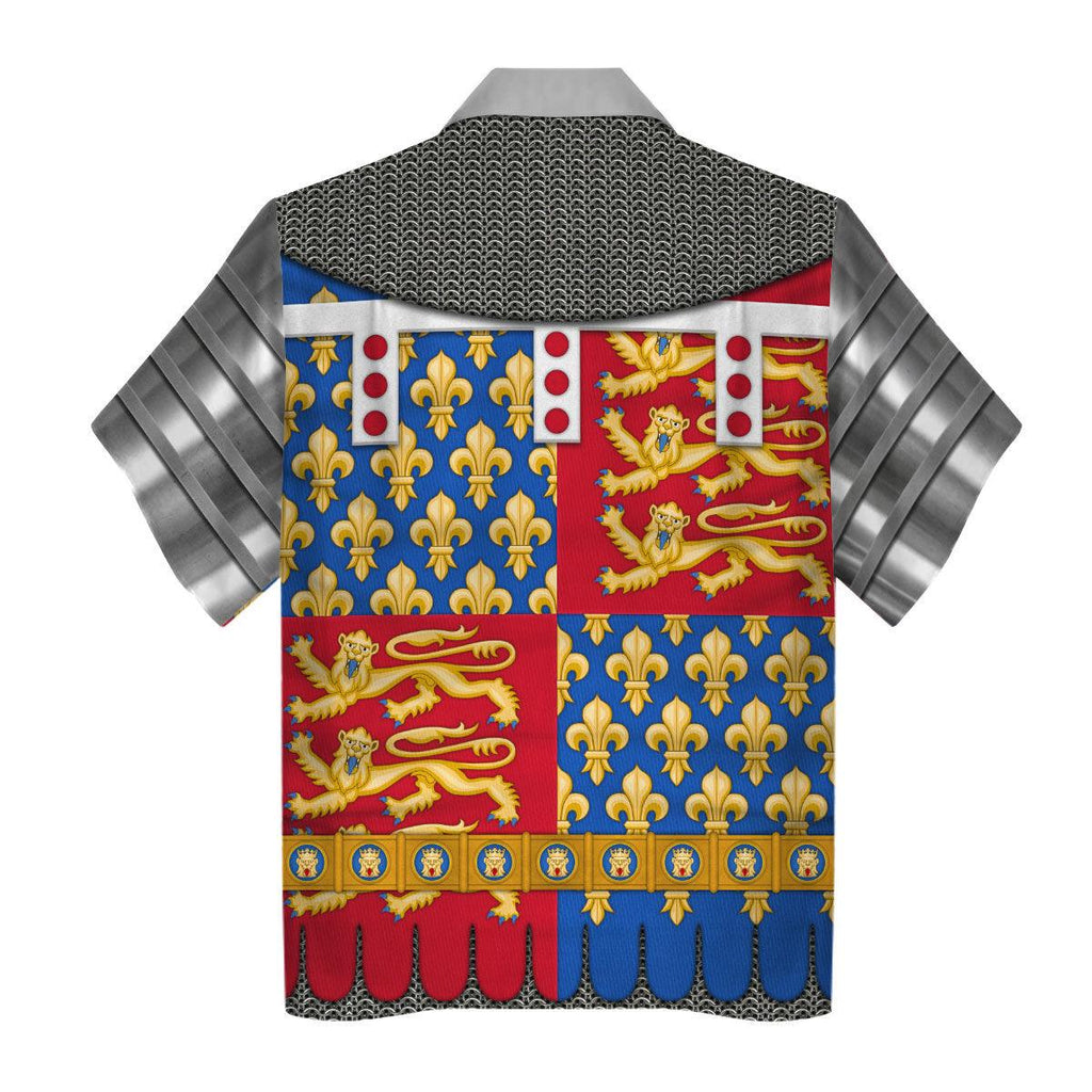 CustomsPig Edmund of Langley, 1st Duke of York Amour Knights Costume Hoodie Sweatshirt T-Shirt Tracksuit - CustomsPig.com