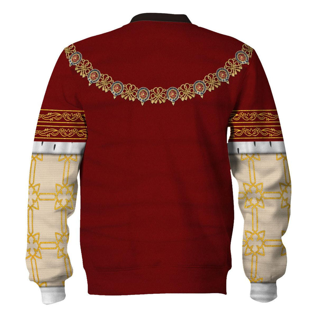 CustomsPig Edward VI of England Costume Hoodie Sweatshirt T-Shirt Tracksuit - CustomsPig.com