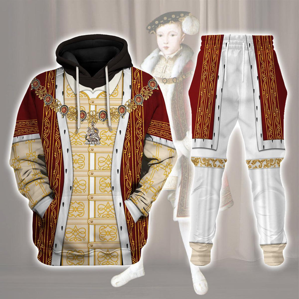 CustomsPig Edward VI of England Costume Hoodie Sweatshirt T-Shirt Tracksuit - CustomsPig.com