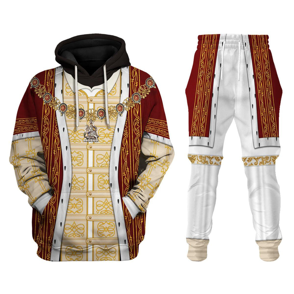 CustomsPig Edward VI of England Costume Hoodie Sweatshirt T-Shirt Tracksuit - CustomsPig.com