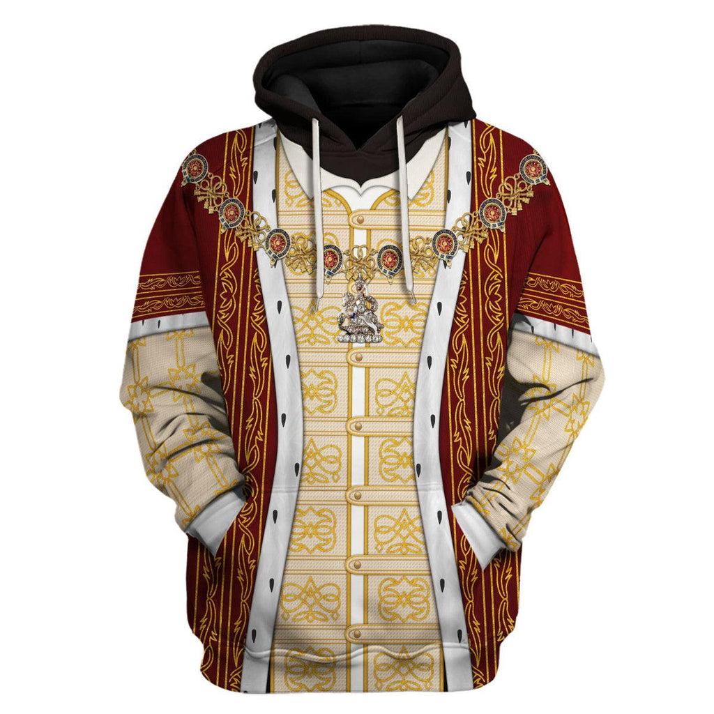 CustomsPig Edward VI of England Costume Hoodie Sweatshirt T-Shirt Tracksuit - CustomsPig.com