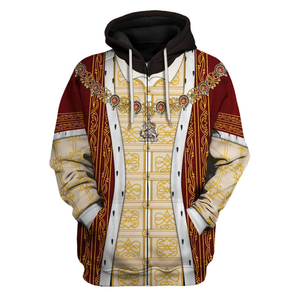 CustomsPig Edward VI of England Costume Hoodie Sweatshirt T-Shirt Tracksuit - CustomsPig.com