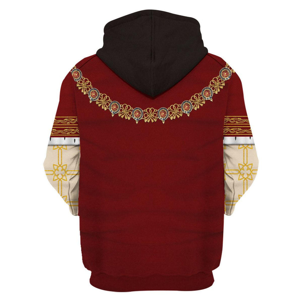 CustomsPig Edward VI of England Costume Hoodie Sweatshirt T-Shirt Tracksuit - CustomsPig.com