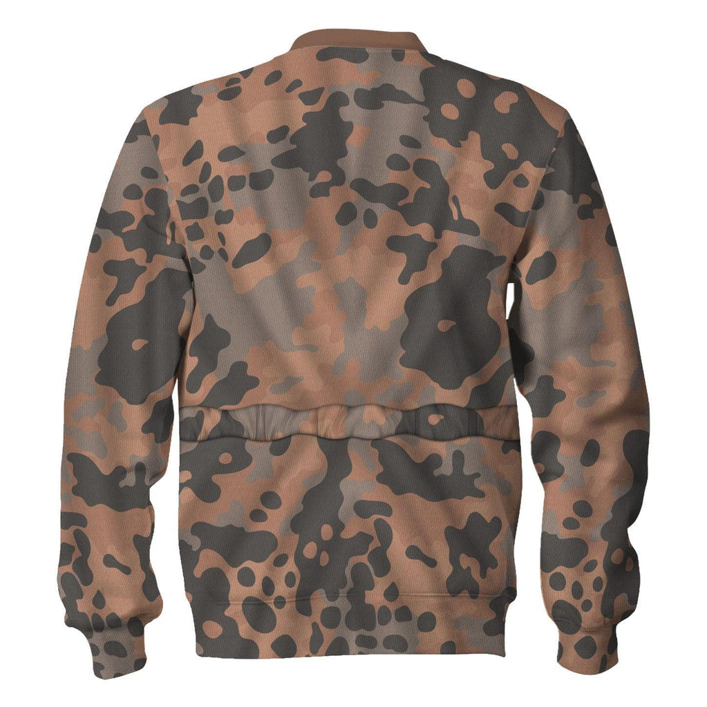  CustomsPig Eichenlaubmuster World War II Costume Hoodie Sweatshirt T-Shirt Tracksuit -  CustomsPig.com