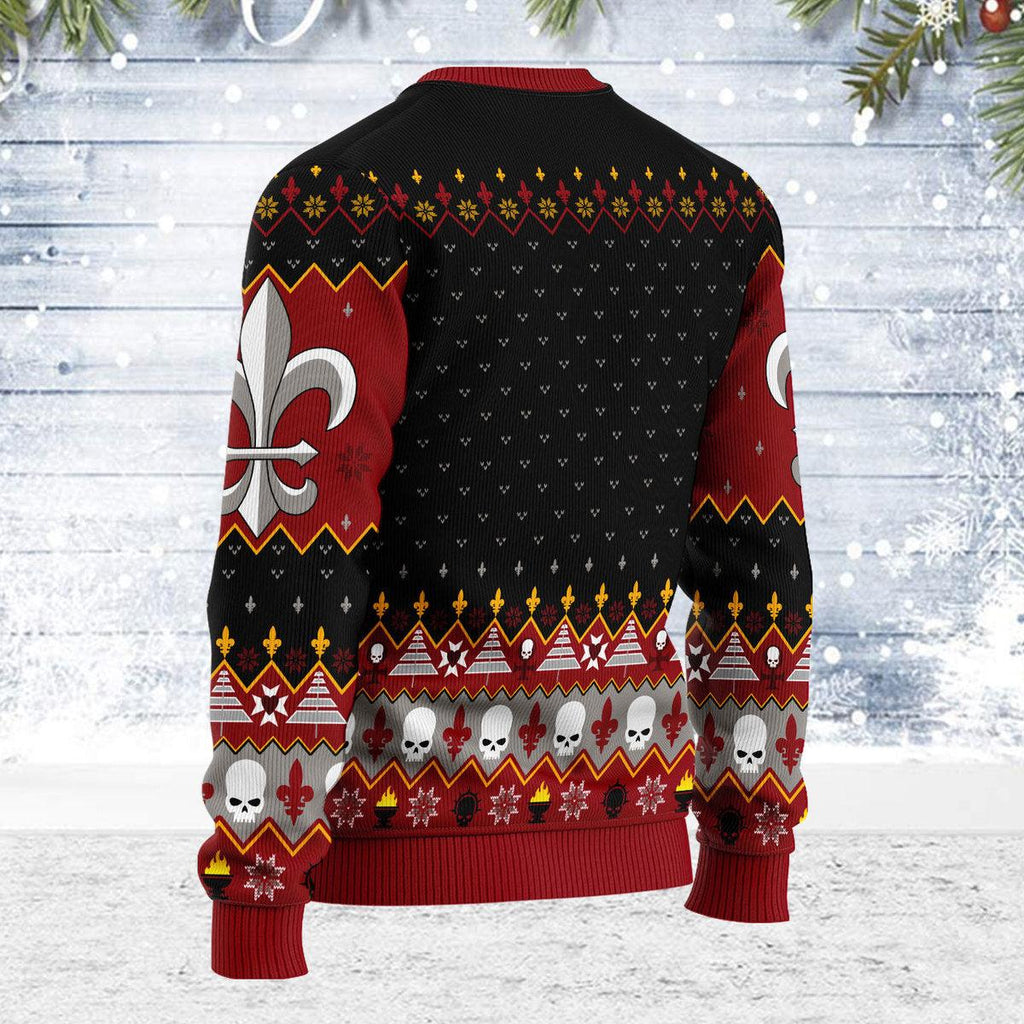 CustomsPig Eight Sisters Slaying Iconic Ugly Christmas Sweater - CustomsPig.com