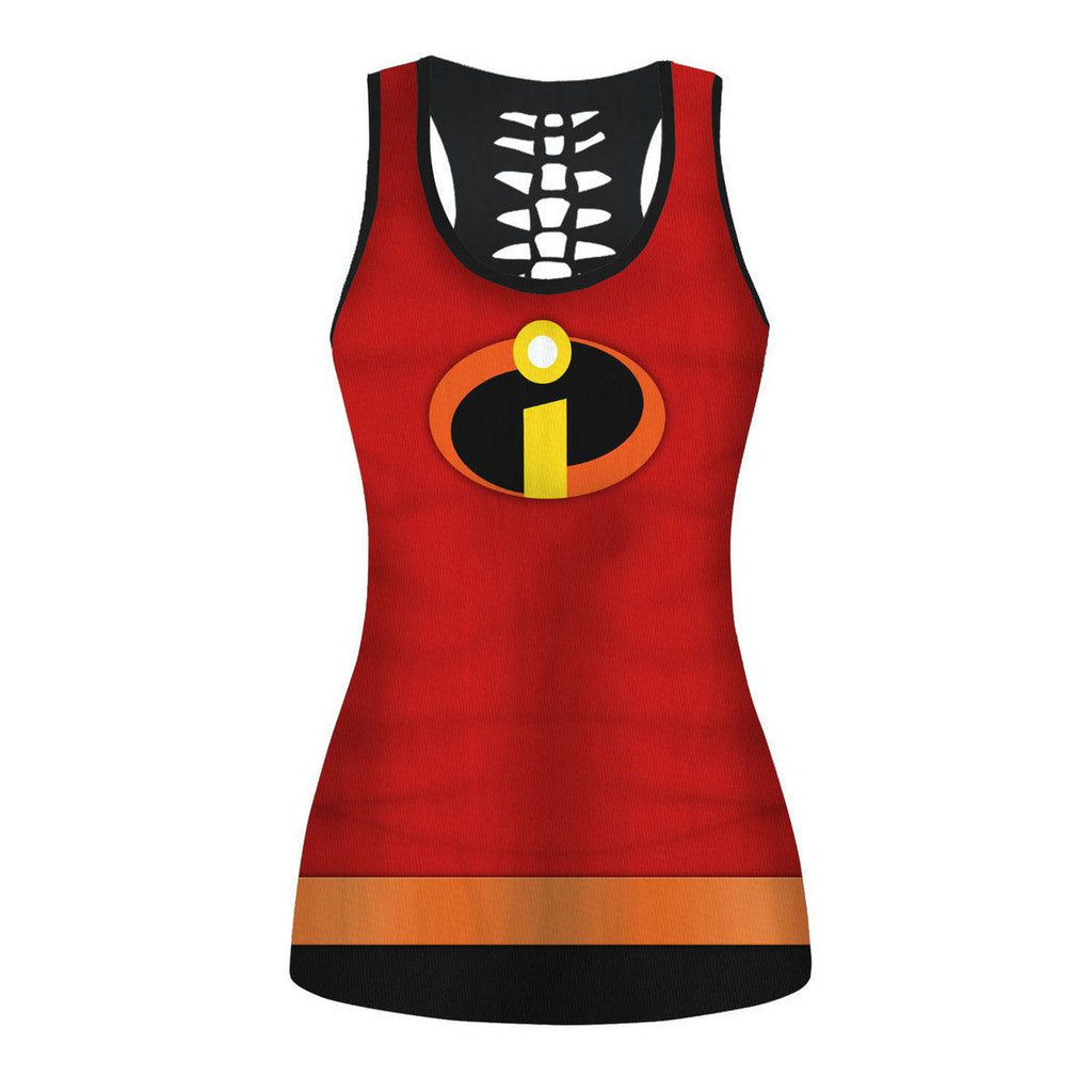 CustomsPig Elastigirl Costume Tank Tops And Leggings - CustomsPig.com